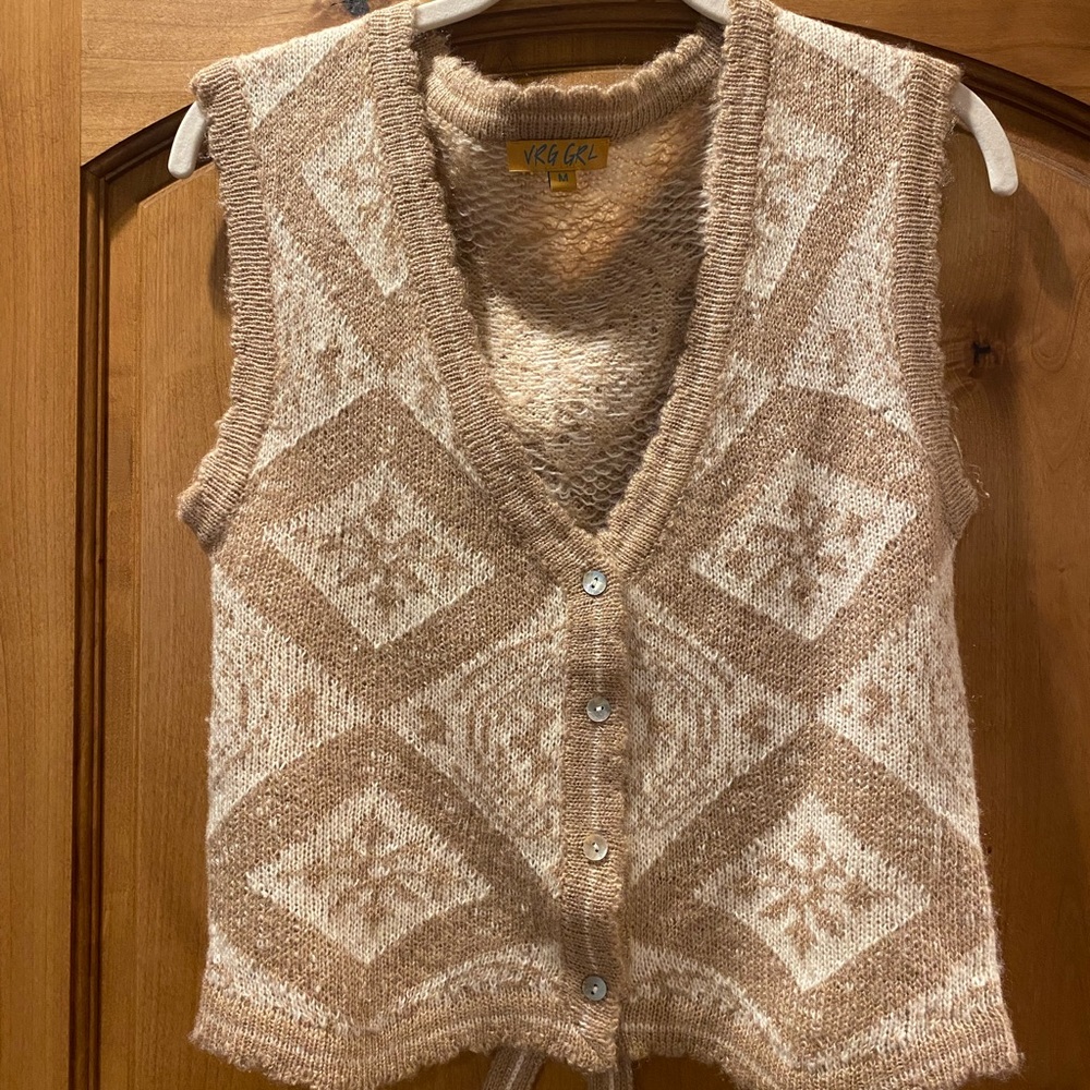 VRG GRL Palmyra Knit Vest